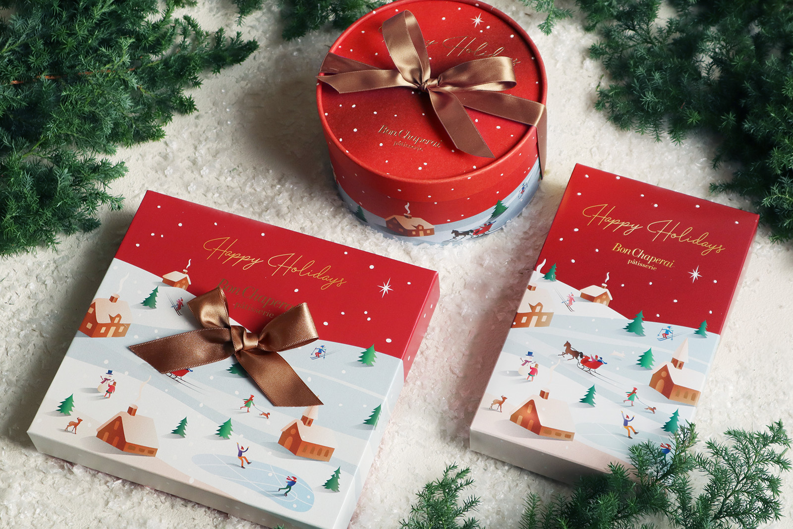ボンシャペリー クリスマス パッケージデザイン_2