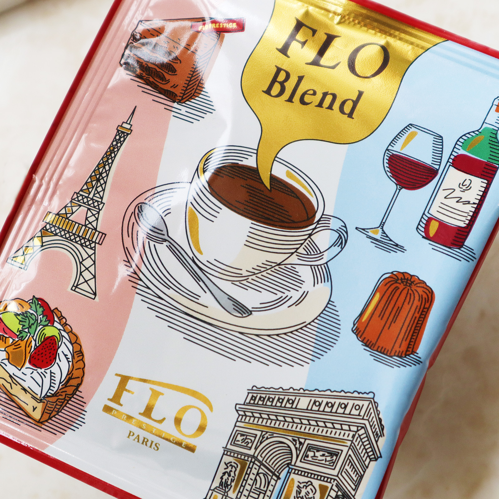 FLO「ドリップコーヒー FLOブレンド」パッケージデザイン_2