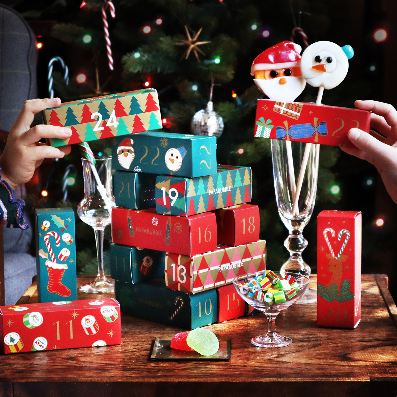 「パパブブレ」アドベントカレンダー パッケージデザイン_1